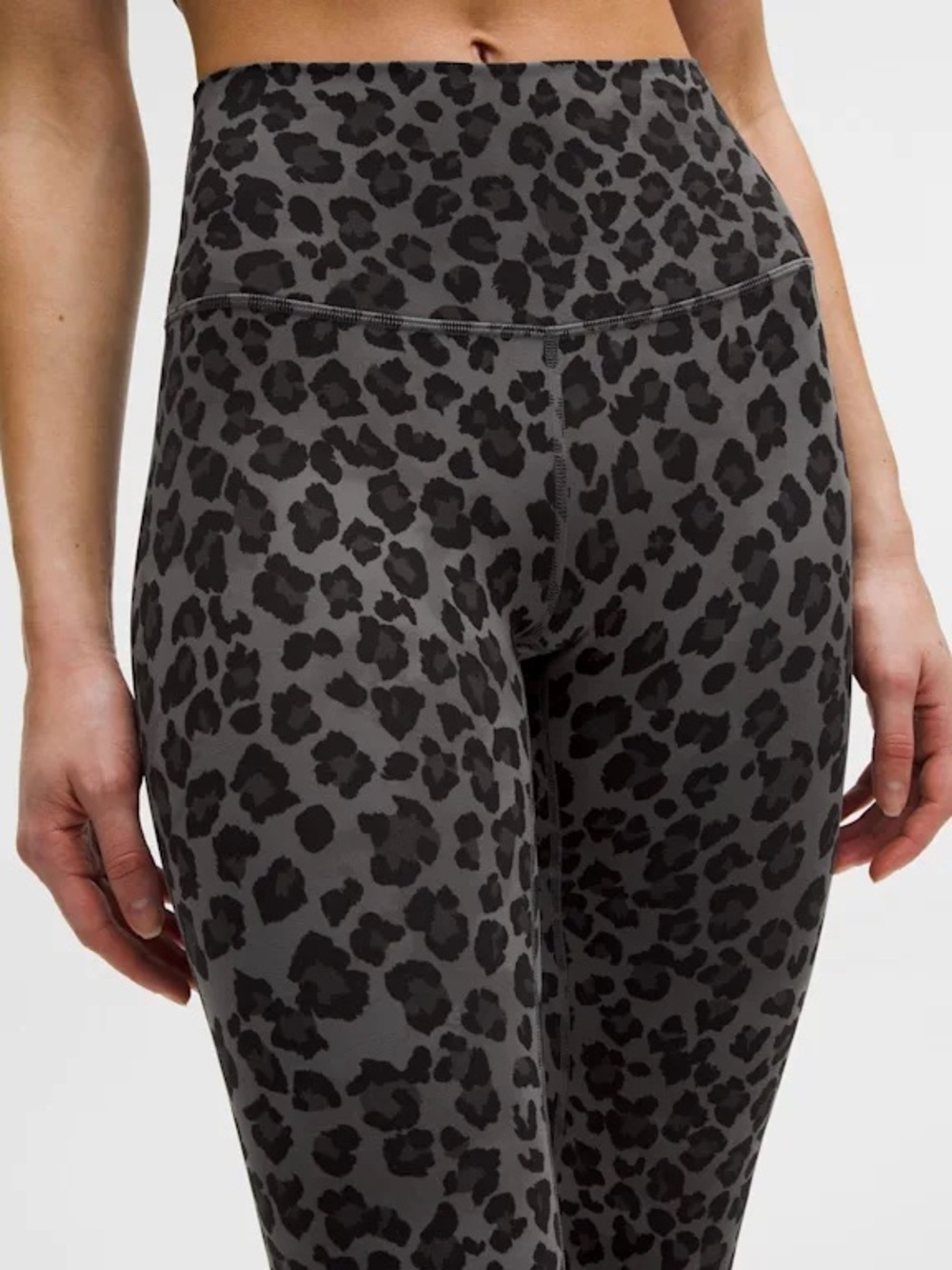Lululemon Align No Line High-Rise Pant 28” Leopard Print – Size 12 – NWT - Picture 3 of 9